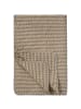 IB Laursen Quilt braun mit dunkelblauen Stängeln in braun