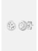 Ethische Diamanten Ohrringe aus 375 Weißgold mit Lab Grown Diamant