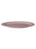 Seltmann Weiden Servierplatte Beat Color Glaze in 35 x 28 cm in Altrosa