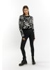 myMo ROCKS Damen Strick Pullover in Schwarz