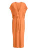 Hessnatur Jerseykleid in clementine