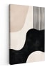 OnlyWow Leinwand Bilder Schwarz