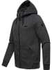 ragwear Kapuzensweatjacke Fabbian in Dark Grey