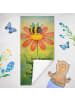 Mr. & Mrs. Panda Badetuch Hummel Blume Design mit Spruch in Weiß