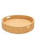 relaxdays Schwimmendes Tablett in Natur - (H)20 x Ø80 cm