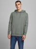 Jack & Jones Hoodie SWEAT HOOD Jumper Kapuzen Pullover in Grau
