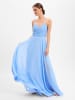 Marie Lund Abendkleid in hellblau - 0001