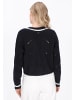DreiMaster Maritim Women Cardigan in navy offwhite