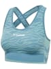 Hummel Hummel Top Hmlmt Saga Damen in NORTH ATLANTIC/BLUE SURF MELANGE