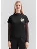 QS T-Shirt in 99D0_schwarz