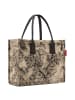 Reisenthel Daily Shopper - Shopper 42 cm (smiley grey) in jacquard brown