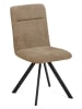 58 aufm Kessel ECKBANKGRUPPE Modern Doralyn 2 für 7 Personen Microfaser Schwarz/Braun