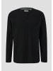 s.Oliver T-Shirt langarm in Schwarz