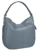 Cluty Shopper echt Leder in blau