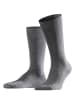 Falke Socken Sensitive Malaga in Light grey mel