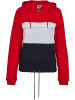 Urban Classics Urban Classics Kapuzenpullover in firered/navy/white