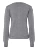 Pieces Strickjacke in Medium Grey Melange