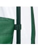 relaxdays Balkongewächshaus in Transparent/ Grün - (B)89 x (H)153 x (T)49 cm