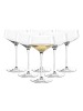 LEONARDO 6er Set Champagnerschalen Puccini 350 ml in transparent