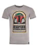 Recovered T-Shirt Star Wars Boba Fett Empire Strikes Back in Hellgrau