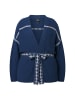 Ulla Popken Strickjacke in tintenblau