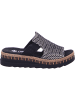 rieker Pantolette in schwarz