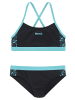 Bench Bustier-Bikini in schwarz-blau