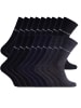 Pierre Cardin Socken 12 Paar in Schwarz, 3 Paar in Navy, 3 Paar in Anthrazit