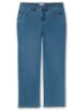 sheego Weite Jeans in blue denim