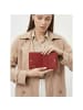Lazarotti Bologna Leather Medium Zip-Around Geldbörse Leder 10 cm red