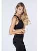 Chiemsee Sport-Bustier in Schwarz