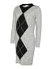 mama licious Kleid in Light Grey Melange