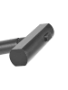 Beliani Küchenarmatur PEGUCHE in Schwarz - (W) 20 x (H) 44 x (L) 5 cm