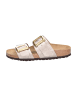 Birkenstock Pantoletten Sydney Cushion Buckle in Graceful Taupe