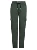 Petrol Industries Fleece Cargo-Jogginghose forgebay in Grau
