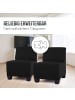 MCW Modular Sofa-System Moncalieri 4-1, Schwarz