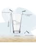 LUXENTU Kinderbecher Bagger 300 ml transparent in transparent