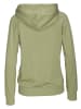 LASCANA Kapuzensweatjacke in khaki