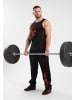Gorilla Wear Monterey Tanktop – Schwarz/Rot