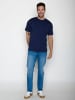 GreenBomb T-Shirt Basic in Marineblau