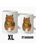 Mr. & Mrs. Panda XL Tasse Bär Konfirmation ohne Spruch in Weiß