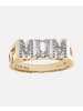 Diamant L'éternel Ring aus 375 Gelbgold mit Diamant