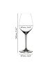 RIEDEL Glas 2er Set Riesling / Sauvignon Blanc Gläser Extreme 490 ml transparent in transparent