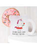 Mr. & Mrs. Panda Becher Einhorn Dame mit Spruch in Transparent