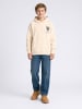 Petrol Industries Hoodie mit Print steelpark in Weiß