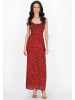 faina Women Dress in red black