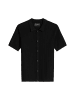 Marc O'Polo Polo-Strickjacke regular in Schwarz