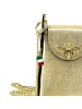 Florence Florence Umhängetasche Leder gold ca. 13cm