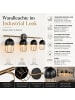 Licht-Erlebnisse Wandlampe (B)85 x (H)21 cm in Schwarz Gold