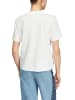 comma T-Shirt in weiß